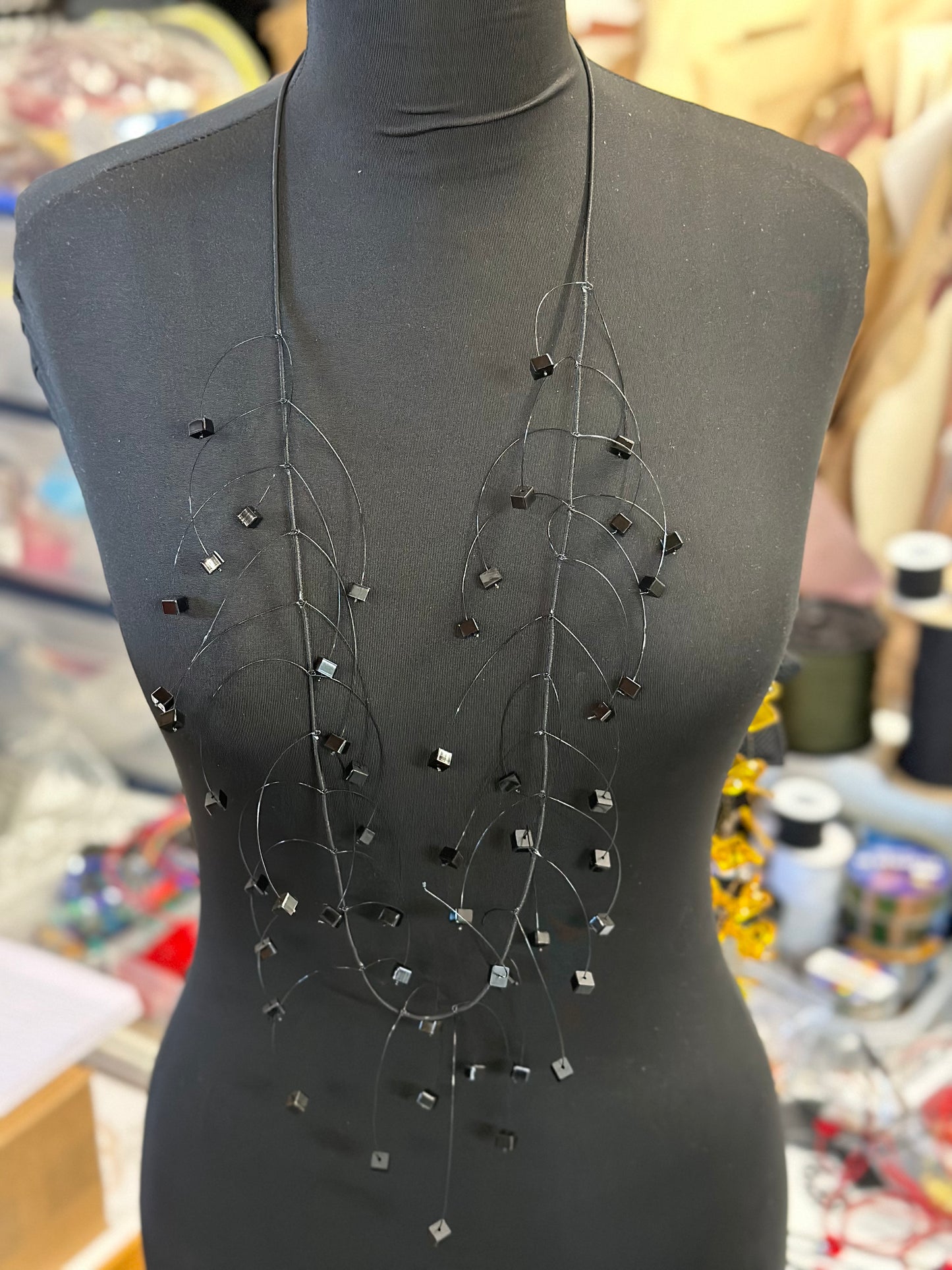 Boxy Drop Necklace Collection (12)