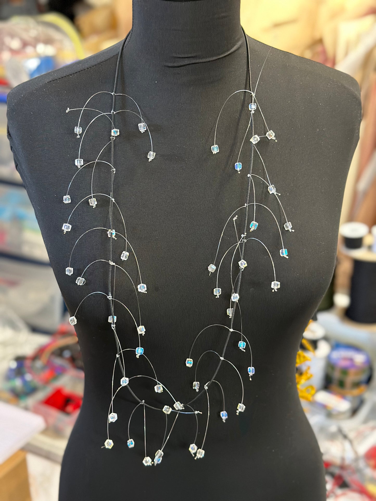 Boxy Drop Necklace Collection (12)