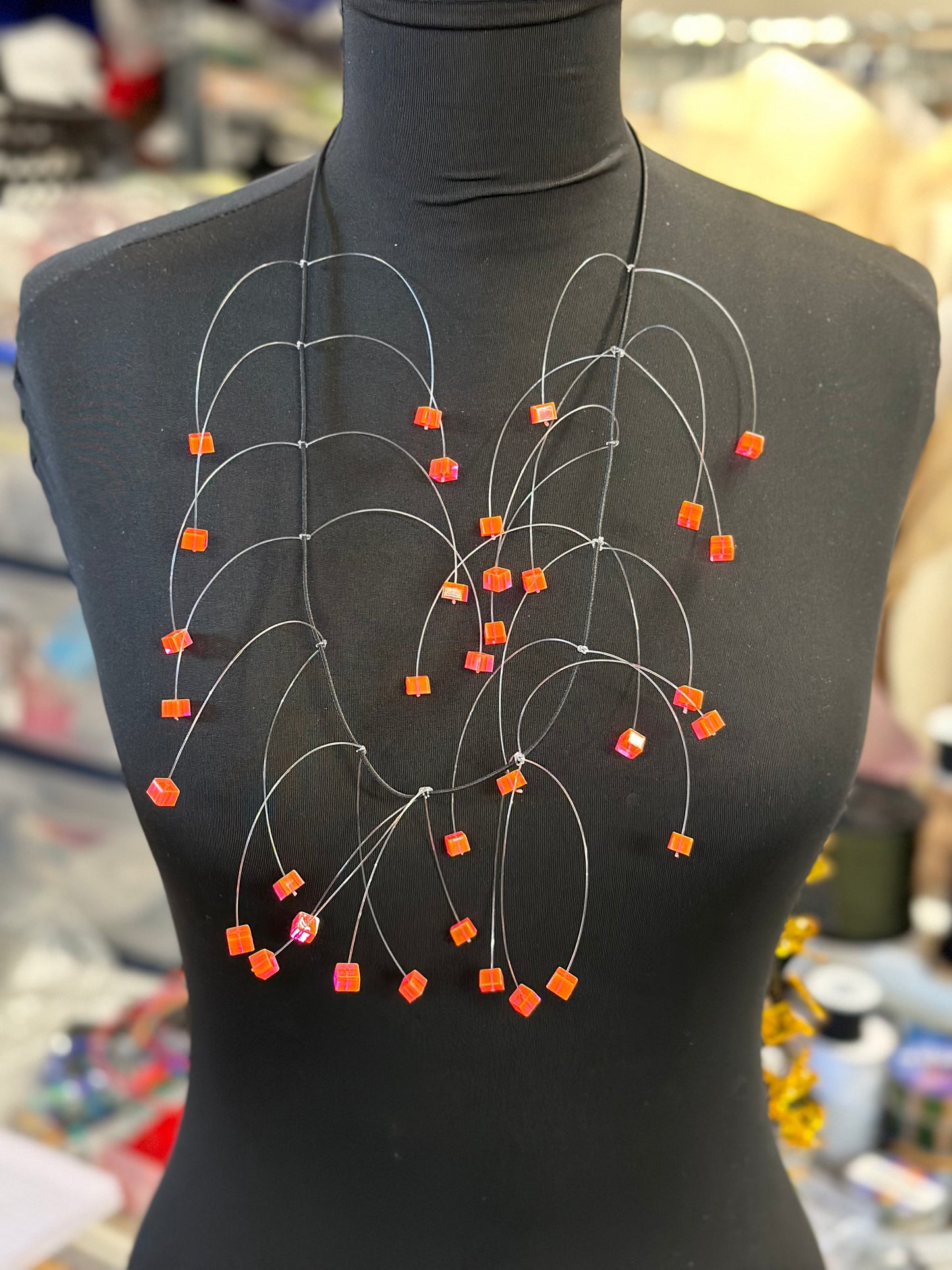 Boxy Drop Necklace Collection (12)