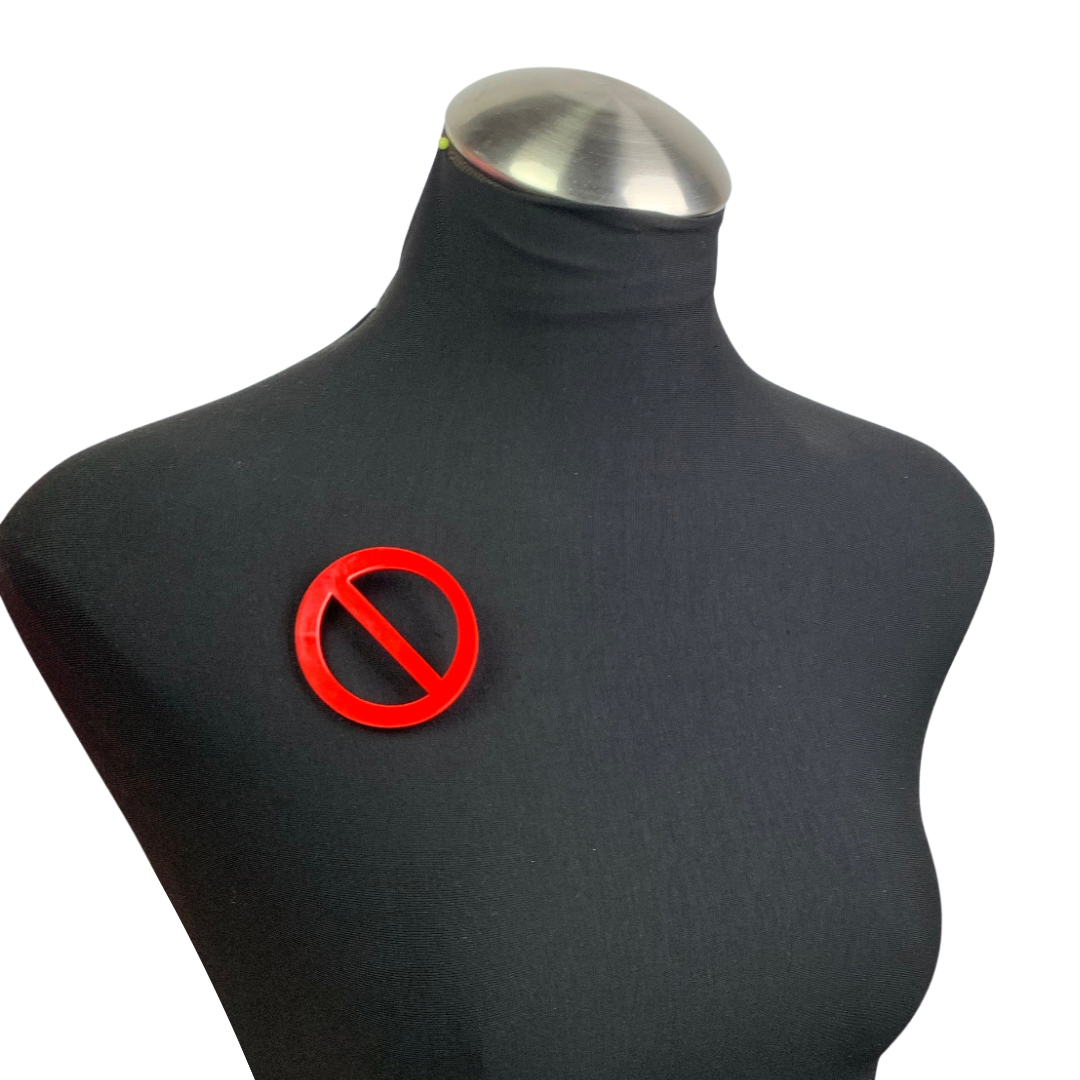 Boycott Designer Pin Brooch