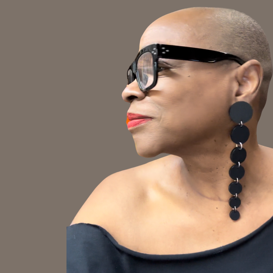 Polka Dot Drop Earrings