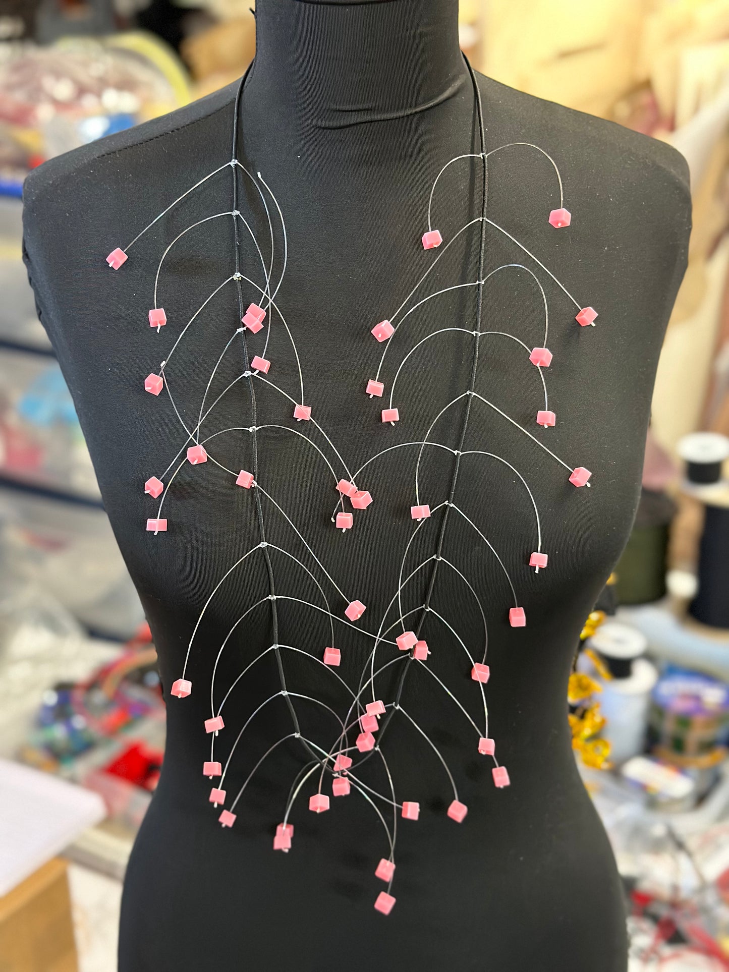 Boxy Drop Necklace Collection (12)