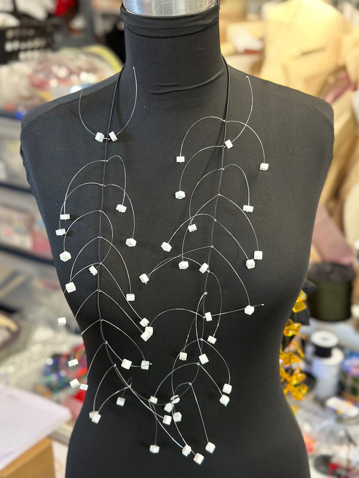 Boxy Drop Necklace Collection (12)