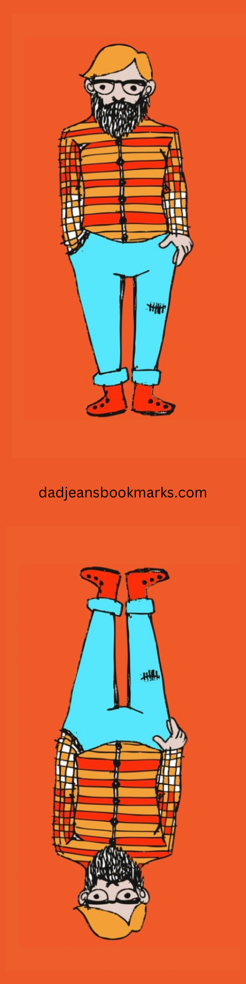 Dad Jeans Bookmarks