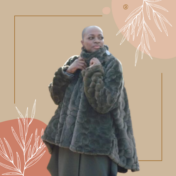 Faux Fur Swing Coat