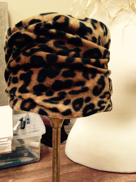 Cloche Fleece Couture Hat