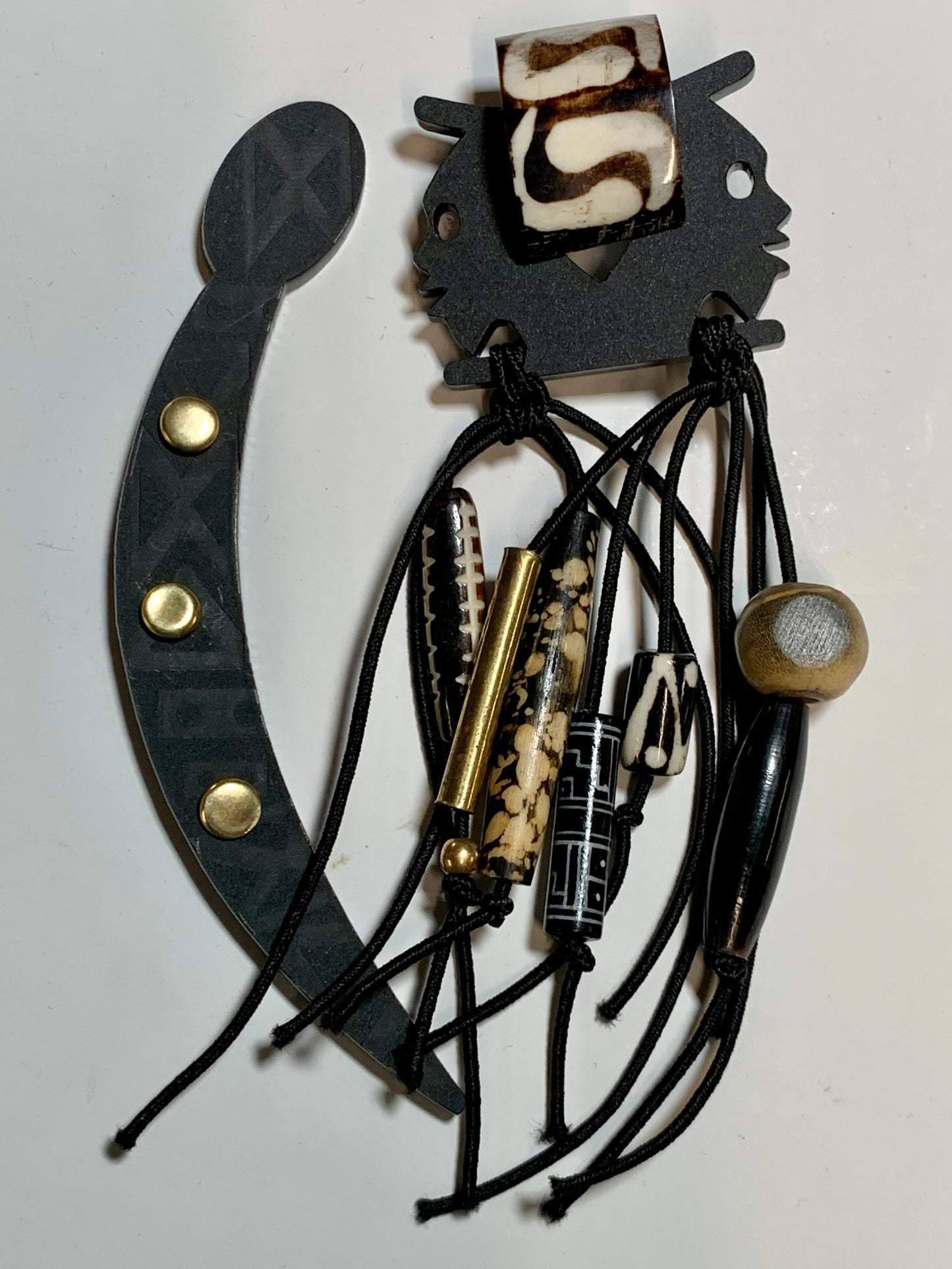 Double Mask Earrings