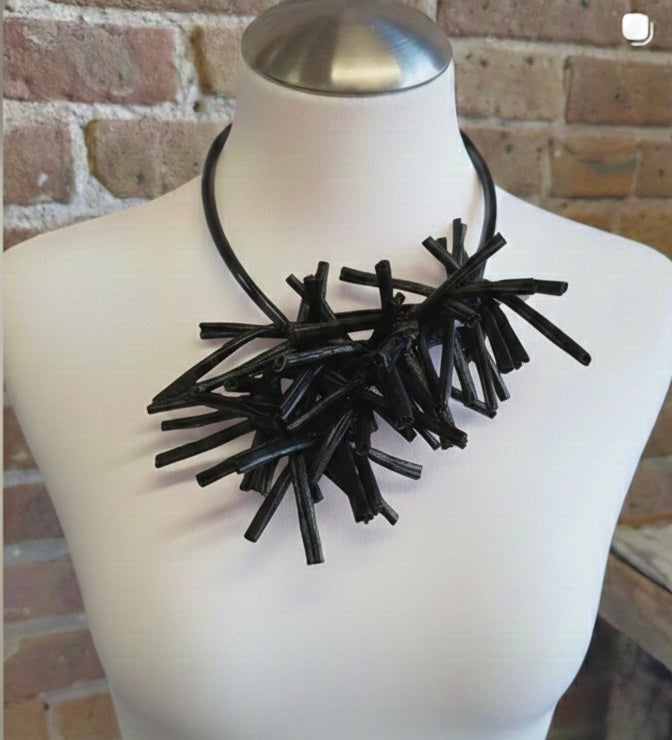 Mika Textile Necklace