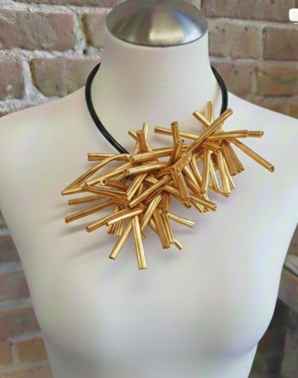 Mika Textile Necklace