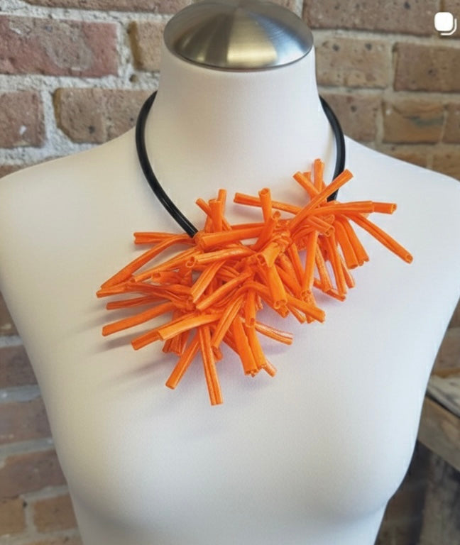 Mika Textile Necklace