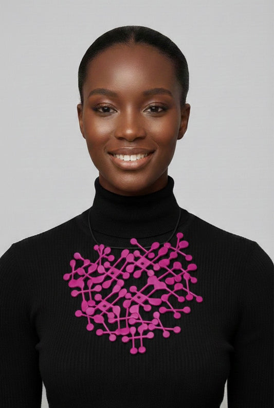 Criss Cross Felt Bib