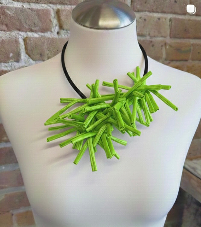 Mika Textile Necklace