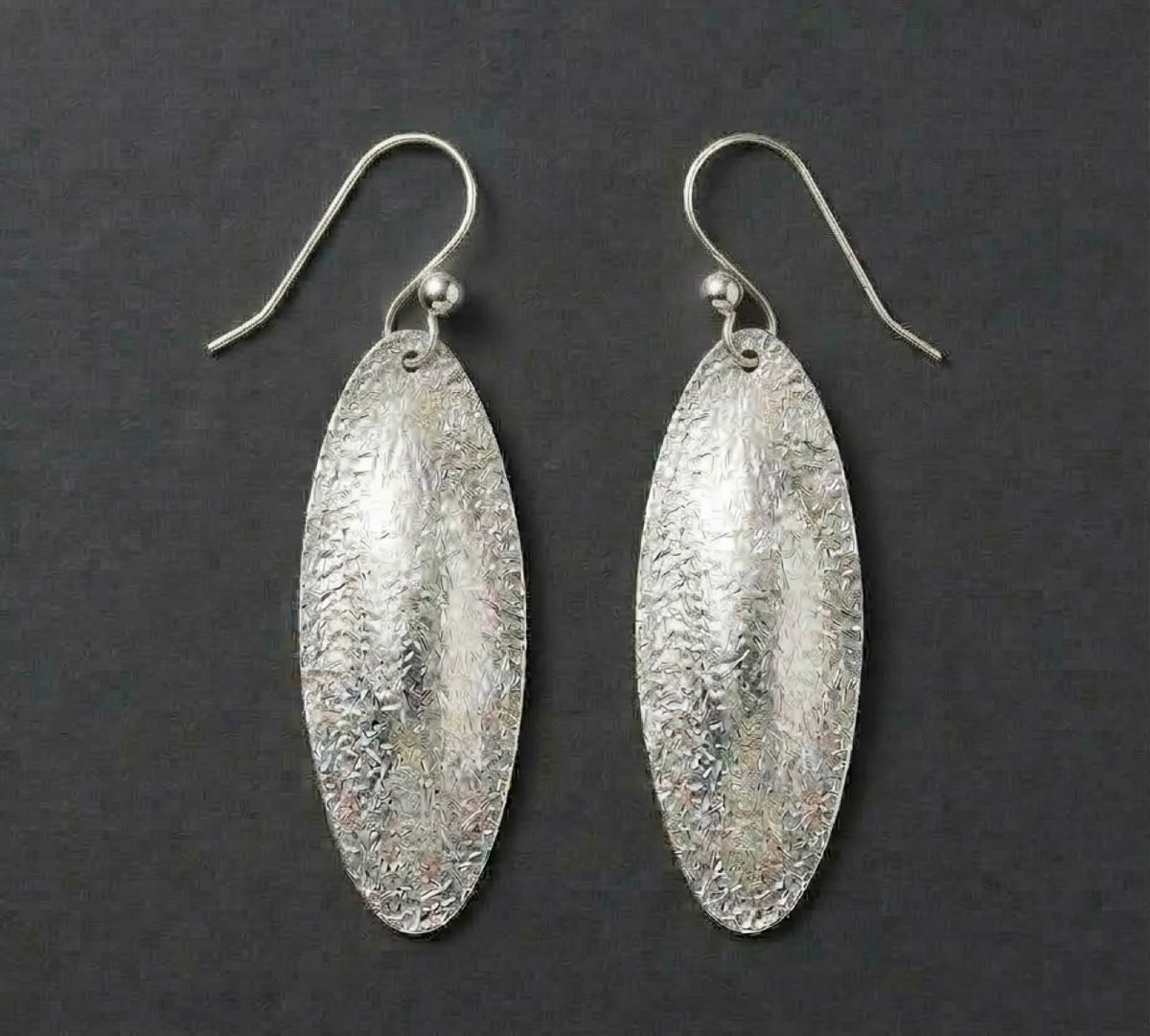 Softly Sculpted Leather Earrings