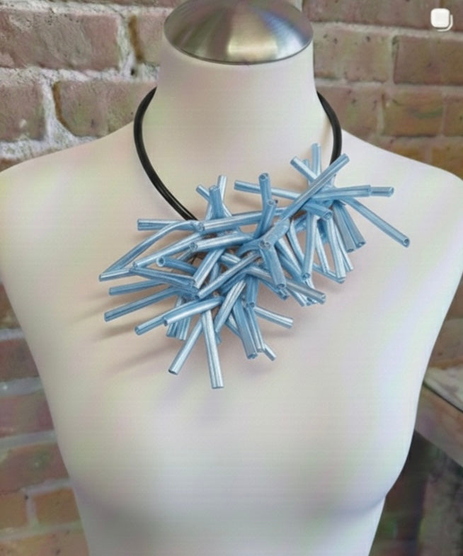 Mika Textile Necklace