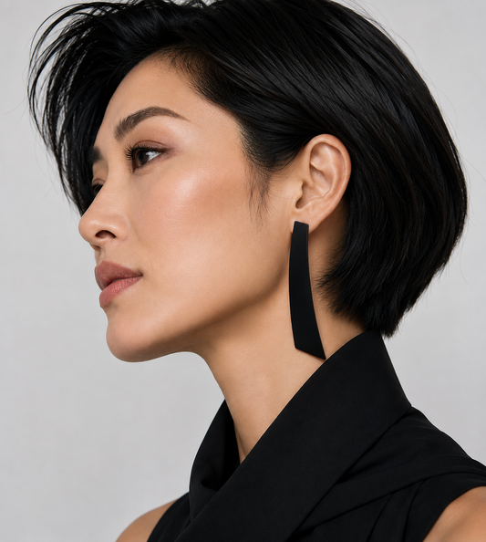Fin Shaped Earrings
