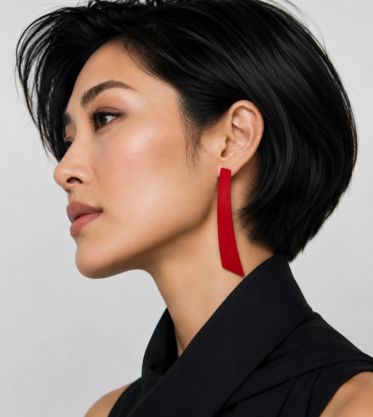 Fin Shaped Earrings
