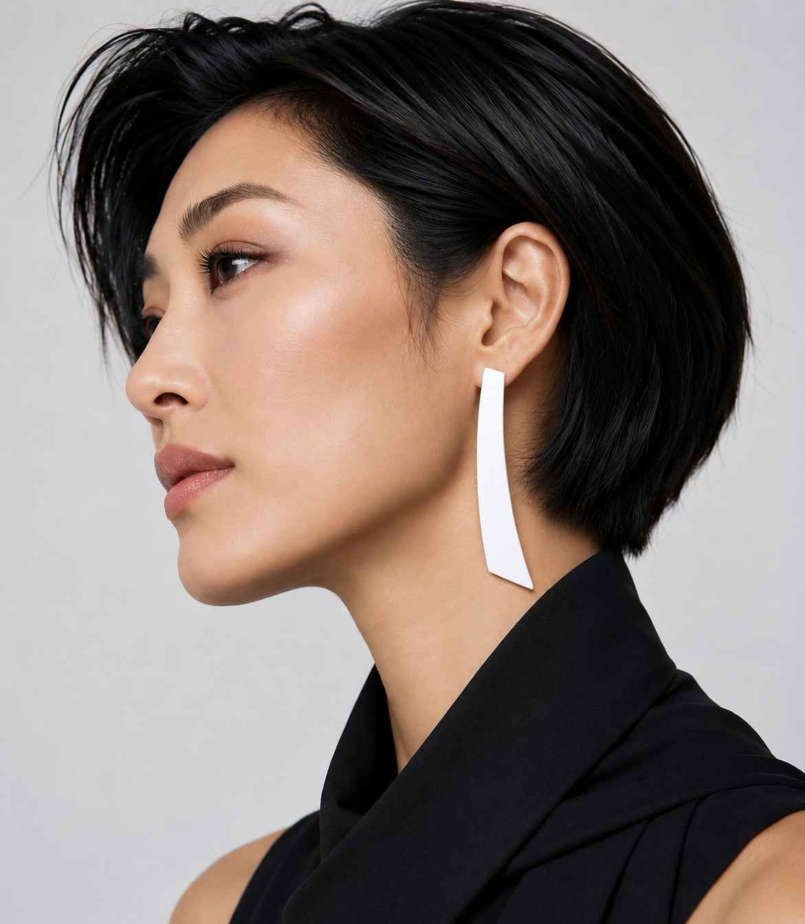 Fin Shaped Earrings