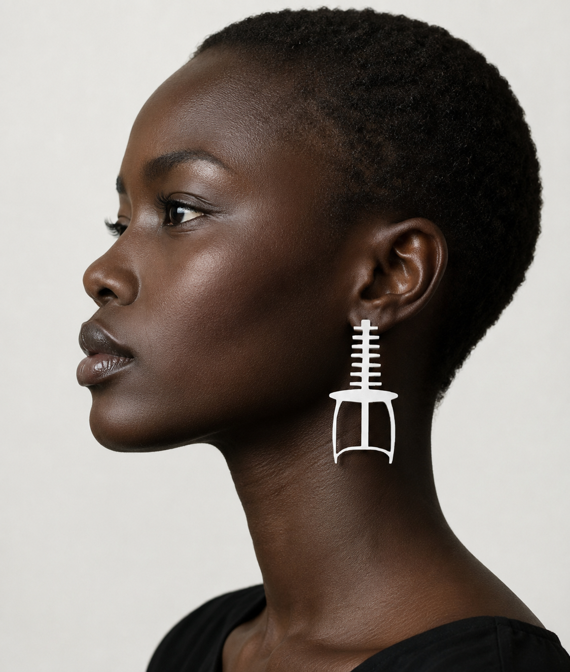 Mid Century Modern Chair Earrings