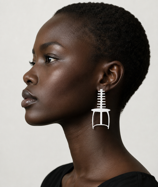 Mid Century Modern Chair Earrings