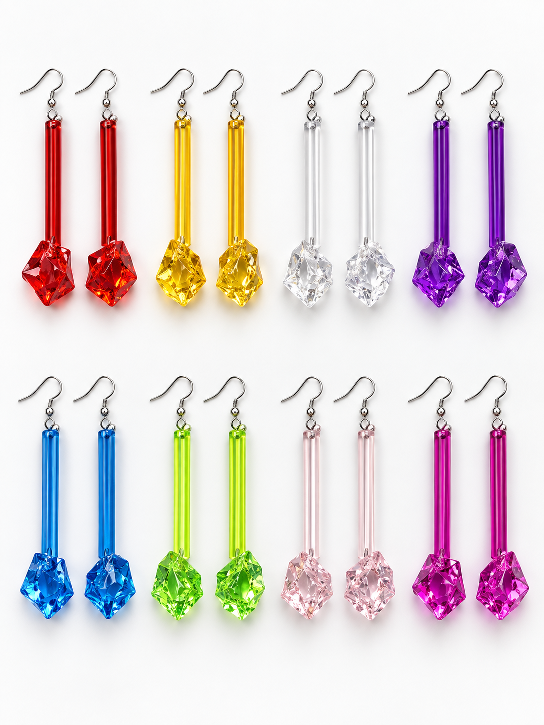 Resin Drop Earrings