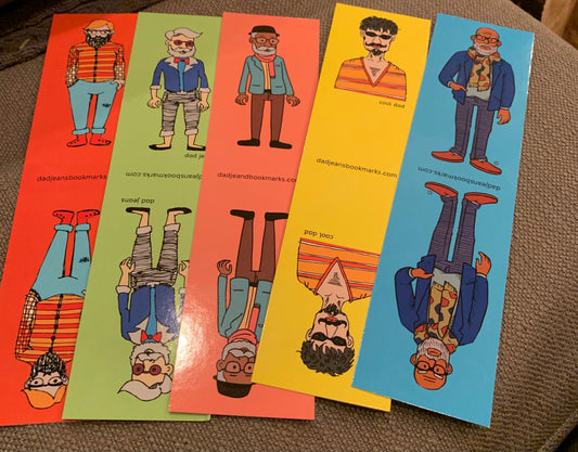 Dad Jeans Bookmarks