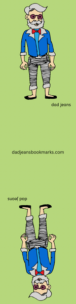 Dad Jeans Bookmarks