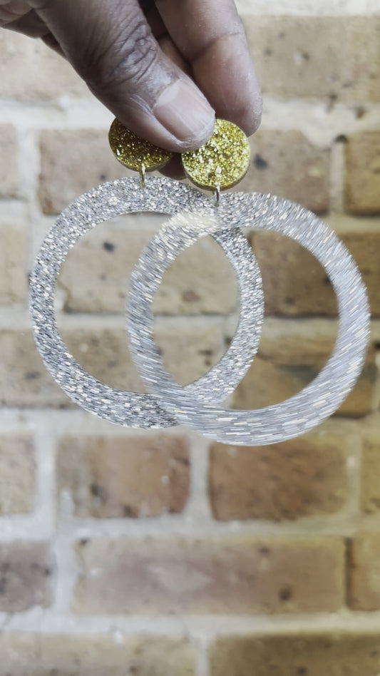 Moon and Stars Hoops