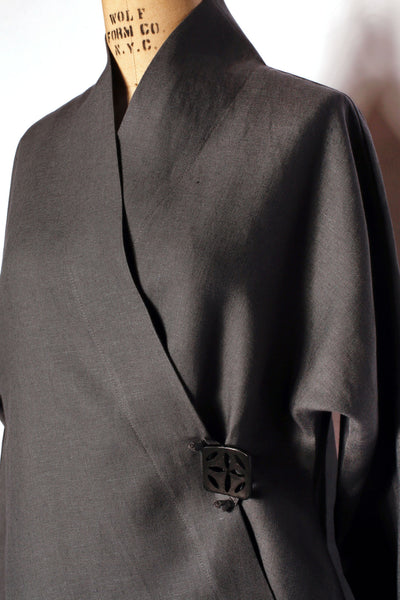 Aspen Jacket Grey Linen