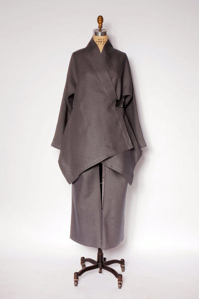 Aspen Jacket Grey Linen