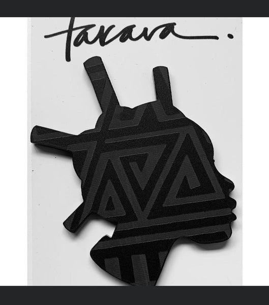 Bantu Knots Tribal Markings Pin