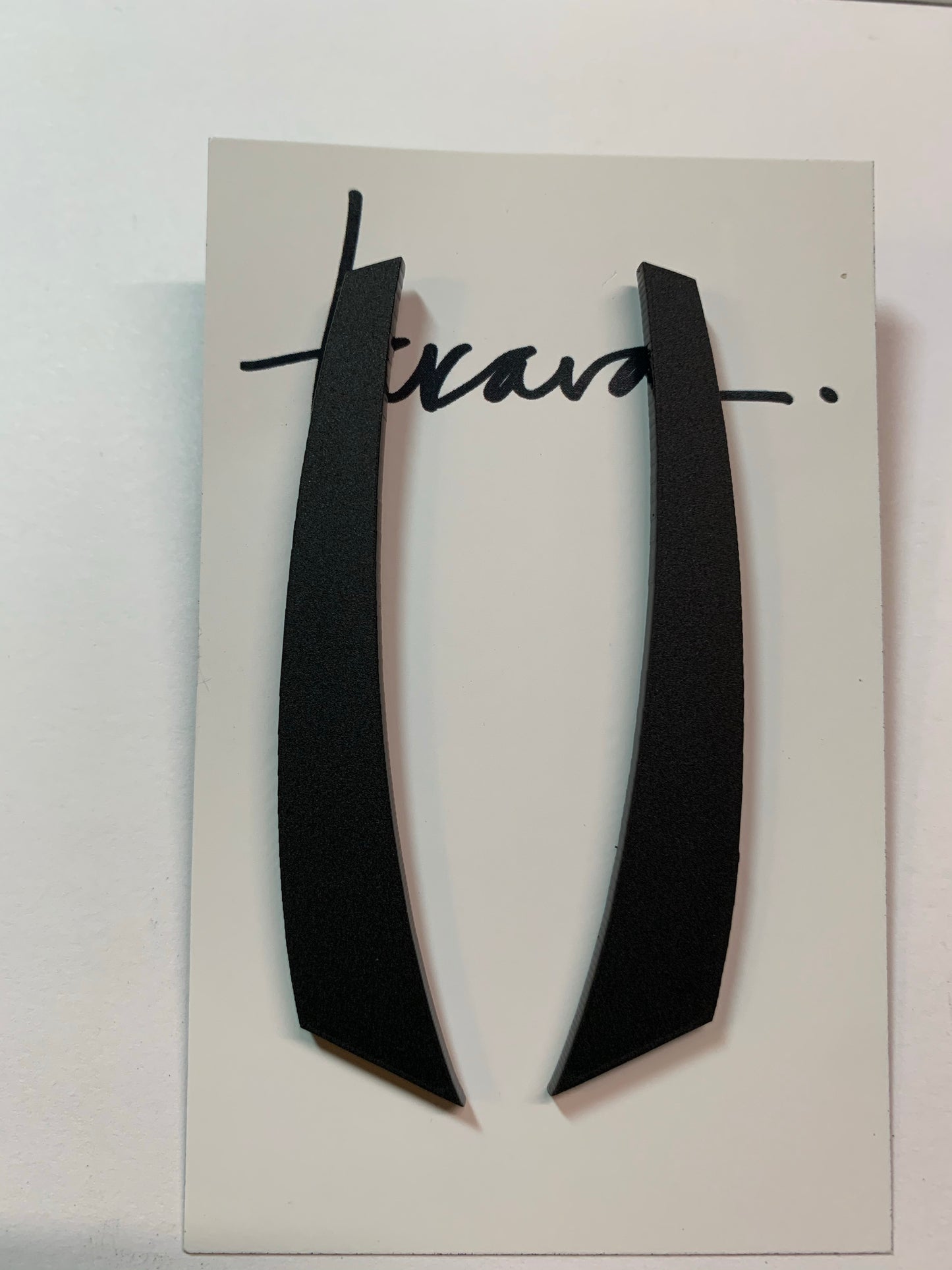 Fin Shaped Earrings