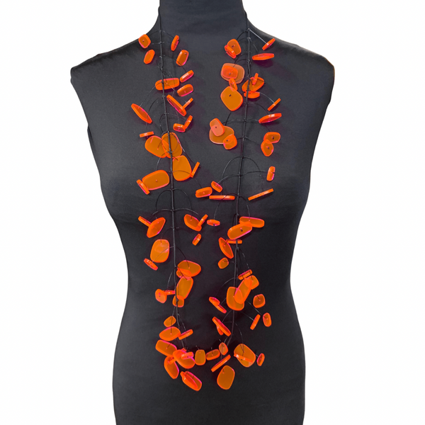Lucite Kinetics Necklace