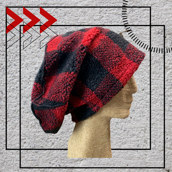 Big Buffalo Plaid Beanies