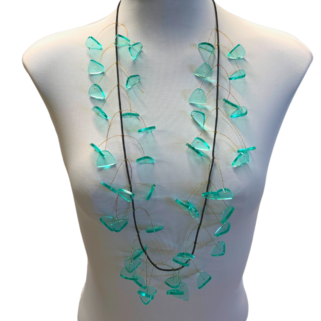 Lucite Kinetics Necklace