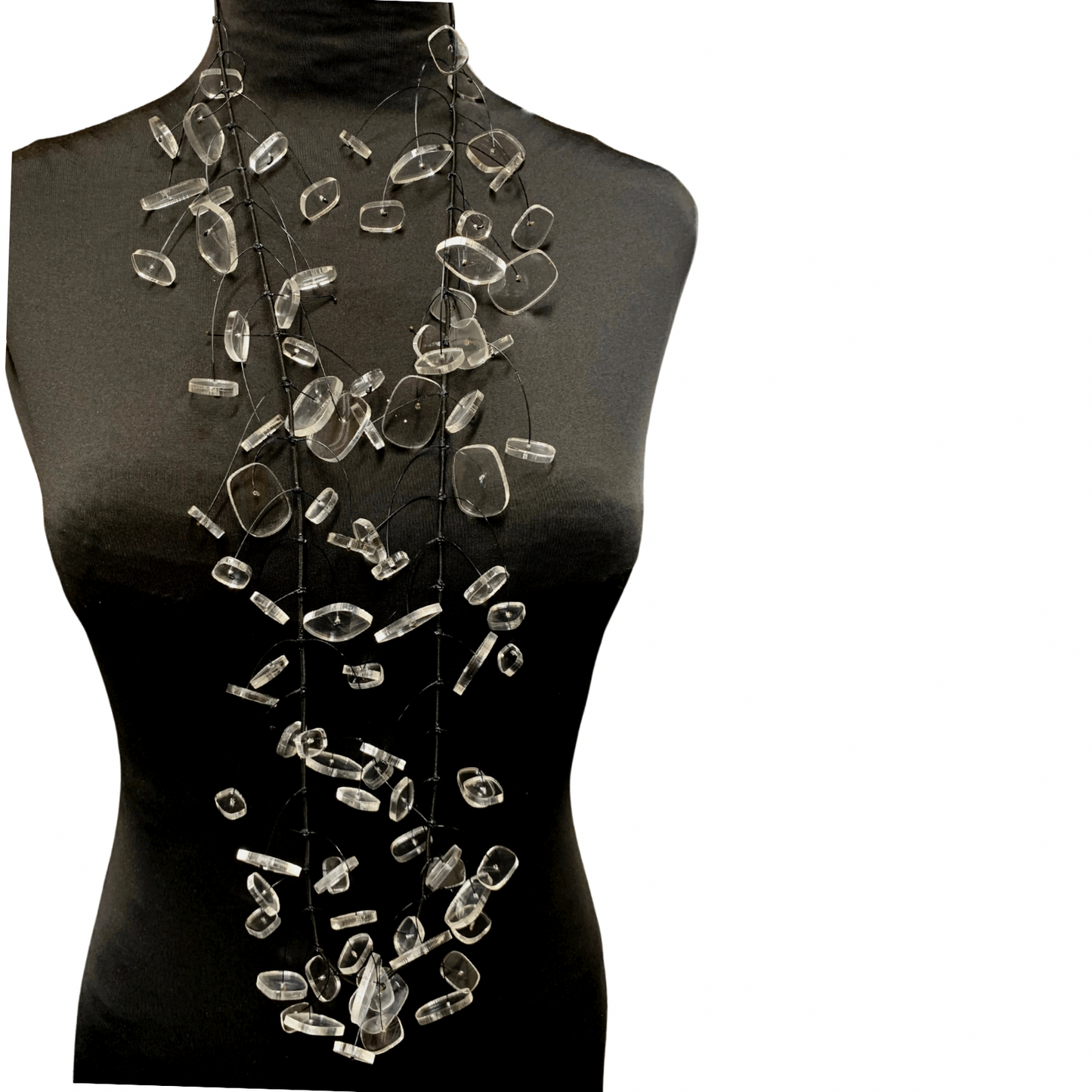 Lucite Kinetics Necklace