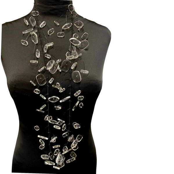 Lucite Kinetics Necklace