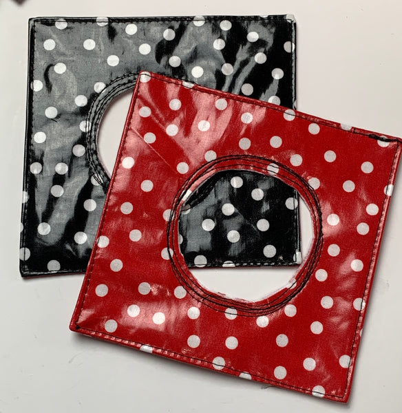 P12 Polka Dot Vinyl Bracelets
