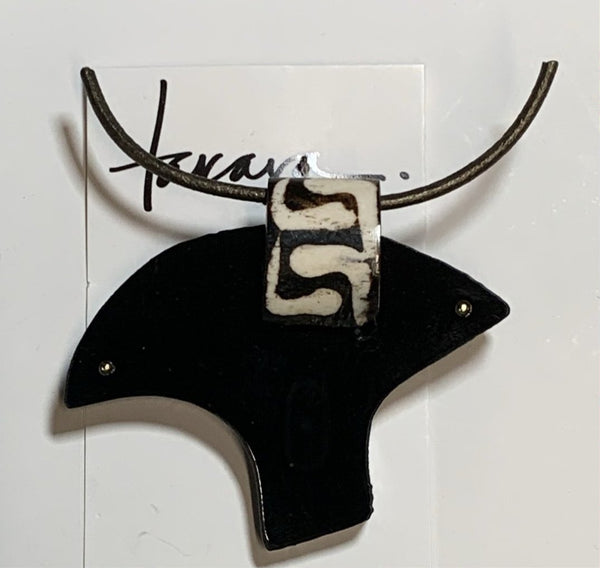 Antelope Mudbone Brooch