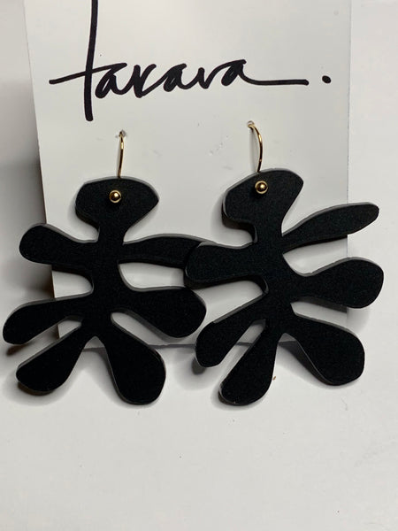 Black Matisse earrings