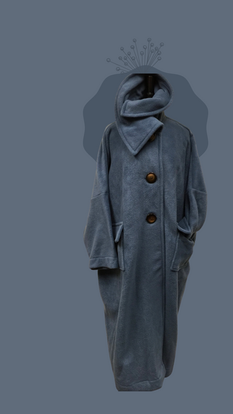 Fleece Couture Oversized Coat