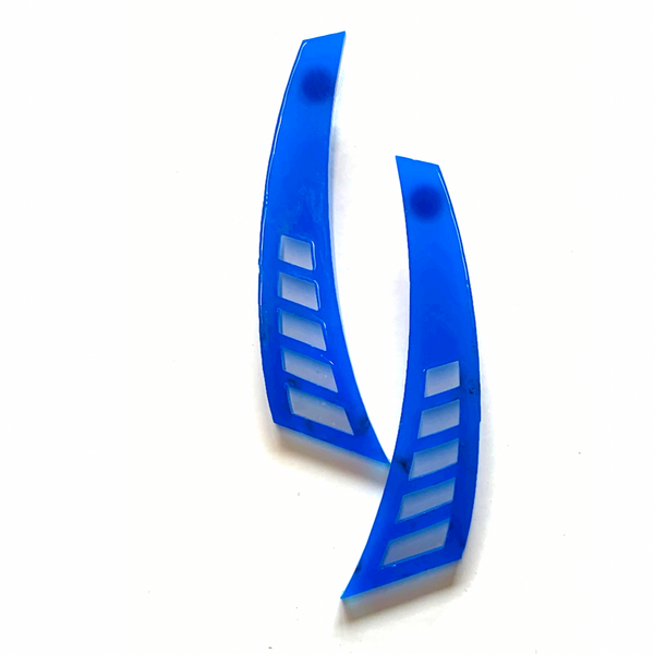 Azure Fin Cutouts Earrings