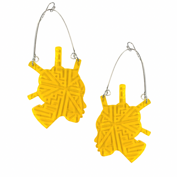 Bantu Knots Earrings