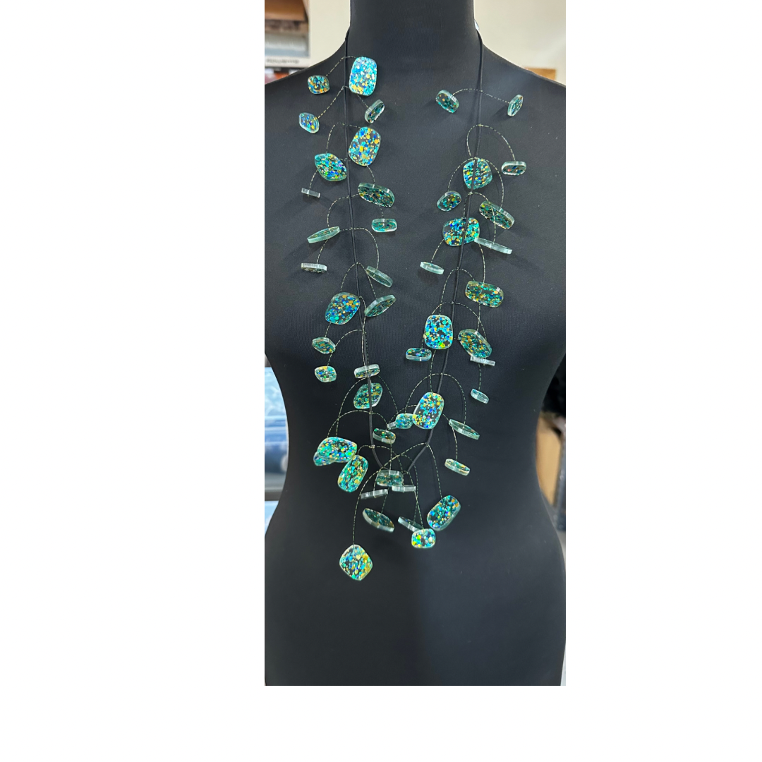 Glitz Kinetics Necklace 42”