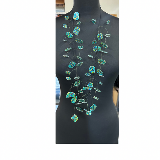 Glitz Kinetics Necklace 42”