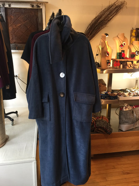 Fleece Couture Oversized Coat