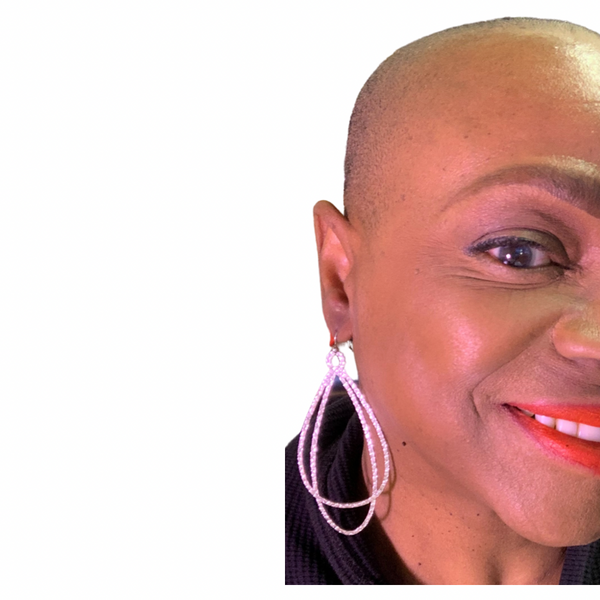 Faux Pebbled Leather Earrings (Metallic) #88 #85