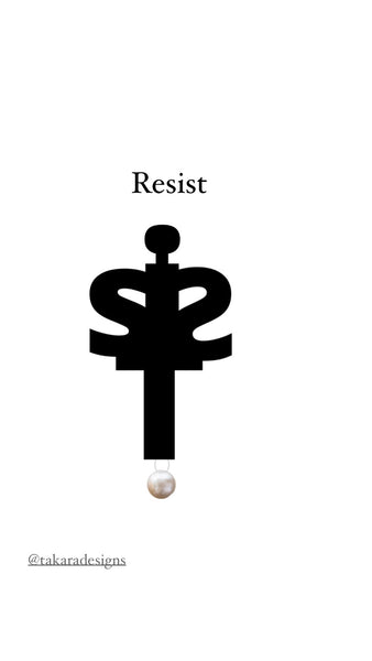 Resist / Determination Necklace