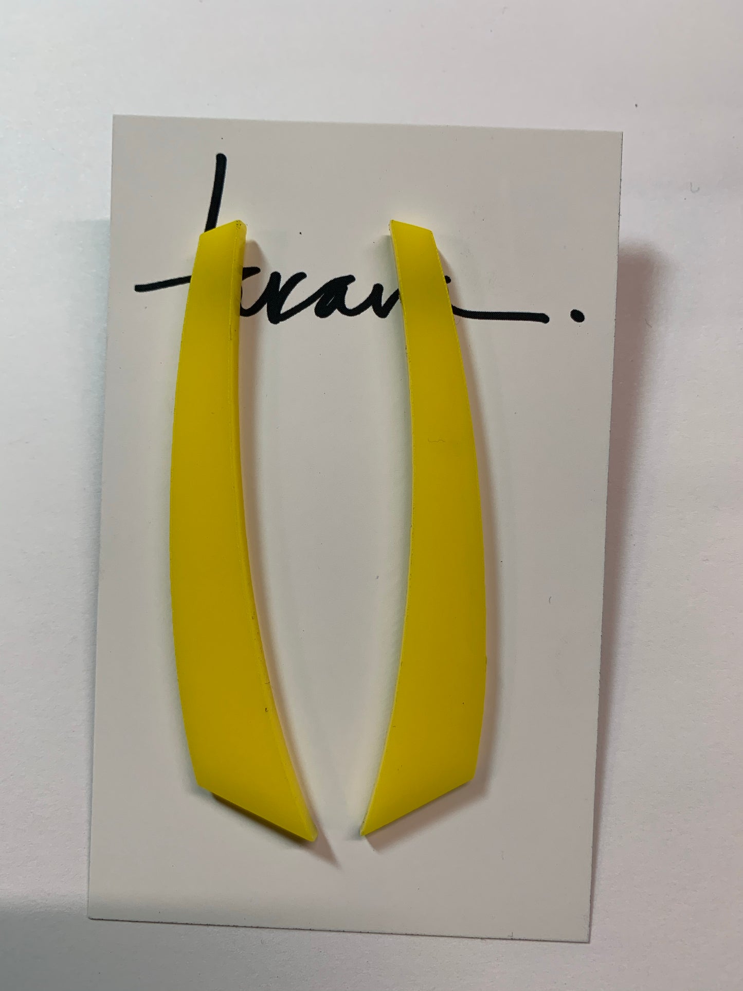 Fin Shaped Earrings