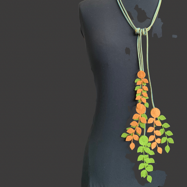 Fall Leaves Lariat