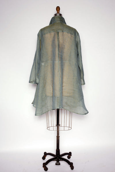 Stella Top Open Weave Linen